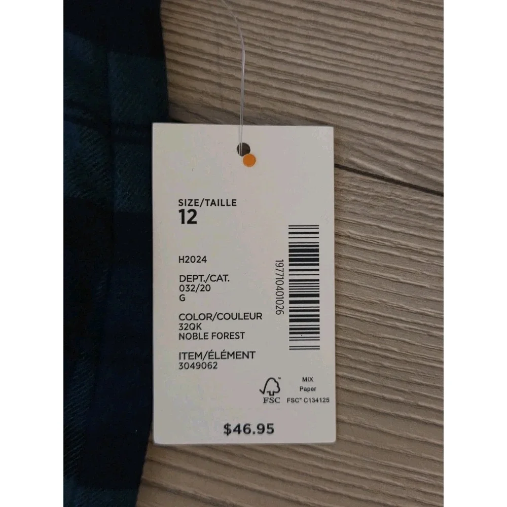 Gymboree Boys Dress Pants Tartan Plaid Blue Green Size 12 Kids NWT